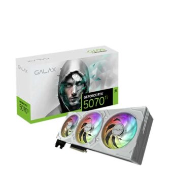 Galax Rtx 5070 Ti EX Gamer 1-Click OC White 16Gb GDDR7 Graphics Card