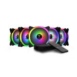 Gamdias Aeolus M2-1205R ARGB Cabinet Fan (Five Pack)