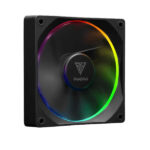 Gamdias Aeolus M3-1204R – 120mm PWM ARGB Cabinet Fan (Four Pack) - Image 2