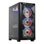 Gamdias Athena M1 Elite ARGB Mid Tower Cabinet (Black)