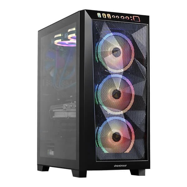 Gamdias Athena M1 Elite ARGB Mid Tower Cabinet (Black)