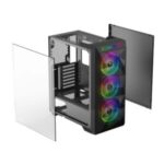 Gamdias Athena M1 Elite ARGB Mid Tower Cabinet (Black) - Image 2