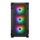 Gamdias Aura GC1 Elite ARGB (ATX) Mid Tower Cabinet (Black)