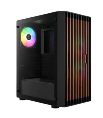 Gamdias Aura GC4 ARGB (ATX) Mid Tower Cabinet (Black)