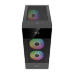 Gamdias Aura GC5 ARGB (ATX) Mid Tower Cabinet (Black) - Image 2