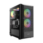 Gamdias Aura GC6 ARGB (ATX) Mid Tower Cabinet (Black) - Image 2