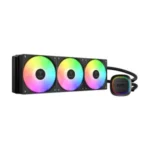 Gamdias Aura GL360 V2 ARGB 360mm CPU Liquid Cooler (Black) - Image 2