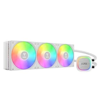Gamdias Aura GL360 V2 WH ARGB CPU Liquid Cooler (White)
