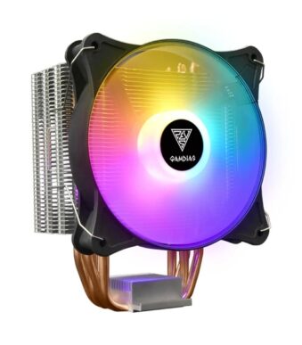 Gamdias Boreas E1-410 Lite FRGB CPU Air Cooler (Black)