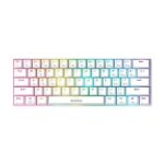 Gamdias Hermes E3 Blue Switches Mechanical Gaming Keyboard (White) - Image 2