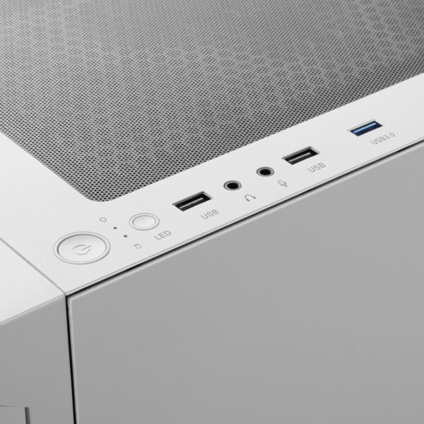 Gamdias Talos E3 Mesh White ARGB Cabinet