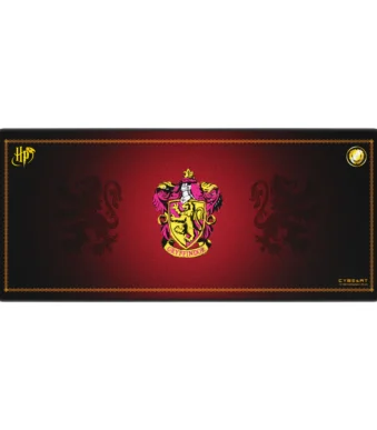 Cybeart | Gryffindor Classic Gaming Desk Mat (XXL - 900x400x4mm) | Waterproof, Never Slip Base, Stitched Edges, Esports Grade