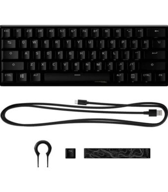 HyperX Alloy Origins 60 Mechanical Gaming Keyboard Aqua Tactile Switches