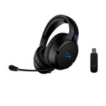 HyperX Cloud Flight For PlayStation Over Ear Wireless Gaming Headset Black-Blue