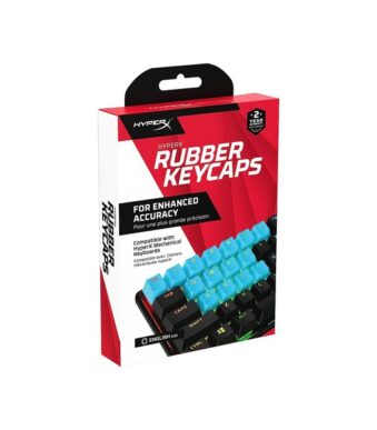 HyperX Rubber Keycaps – Gaming Accessory Kit (Blue)