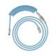 HyperX USB-C Coiled Cable Light Blue-White