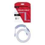 HyperX USB-C Coiled Cable Light Purple - Image 2