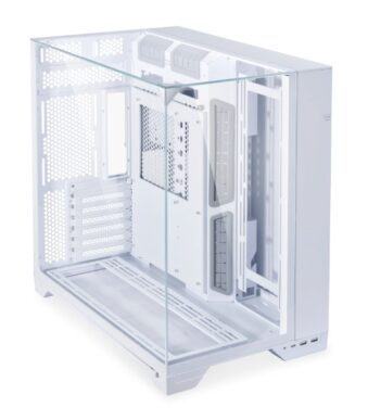 LIAN LI O11 Vision ATX Mid Tower Cabinet (White)