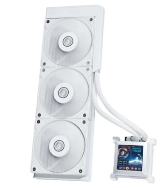 Lian Li HydroShift LCD 360S AIO Cooler (White)