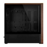 Lian Li LANCOOL 217 Genuine Walnut Wood Mid-Tower ATX PC Case (Black) - Image 3