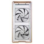 Lian Li LANCOOL 217 Genuine Walnut Wood Mid-Tower ATX PC Case (White) - Image 2
