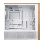Lian Li LANCOOL 217 Genuine Walnut Wood Mid-Tower ATX PC Case (White) - Image 3