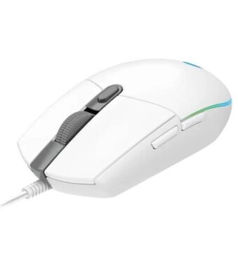 Logitech G203 Lightsync RGB Gaming Mouse (White)