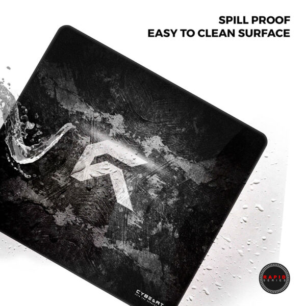 Cybeart | Signature Edition Gaming Mouse Pad (Large - 450x400x4mm) | Waterproof, Never Slip Base, Stitched Edges, Esports Grade - Image 4