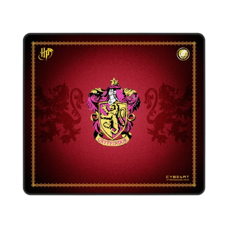 Cybeart | Gryffindor Classic Gaming Mouse Pad (Large - 450x400x4mm) | Waterproof, Never Slip Base, Stitched Edges, Esports Grade