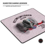 Cybeart | Harley Quinn Gaming Mouse Pad (Large - 450x400x4mm) | Waterproof, Never Slip Base, Stitched Edges, Esports Grade - Image 3