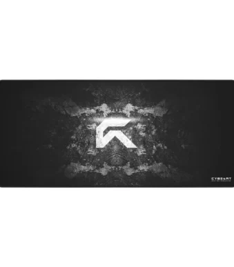 Cybeart | Signature Edition Gaming Desk Mat (XXL - 900x400x4mm) | Waterproof, Never Slip Base, Stitched Edges, Esports Grade