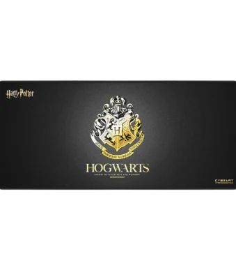 Cybeart | Hogwarts Gaming Desk Mat (XXL - 900x400x4mm) | Waterproof, Never Slip Base, Stitched Edges, Esports Grade