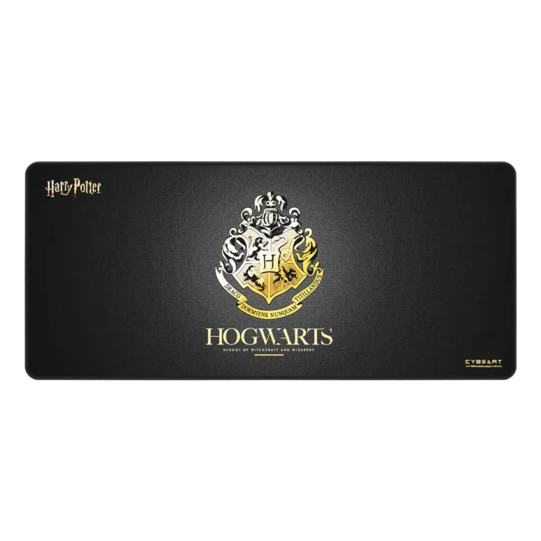 Cybeart | Hogwarts Gaming Desk Mat (XXL - 900x400x4mm) | Waterproof, Never Slip Base, Stitched Edges, Esports Grade