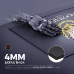 Cybeart | Hogwarts Gaming Desk Mat (XXL - 900x400x4mm) | Waterproof, Never Slip Base, Stitched Edges, Esports Grade - Image 4