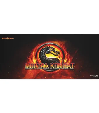 Cybeart | Mortal Kombat Gaming Desk Mat (XXL - 900x400x4mm) | Waterproof, Never Slip Base, Stitched Edges, Esports Grade