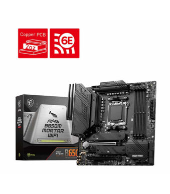 Msi Mag B650M Mortar Wifi AM5 Motherboard