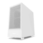 NZXT H5 Flow (E-ATX) Mid Tower Cabinet (White) - Image 4