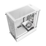 NZXT H5 Flow RGB (ATX) Mid Tower Cabinet (White) - Image 2