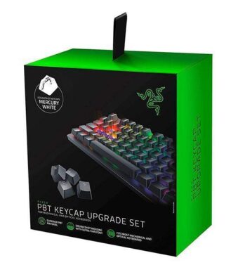 Razer PBT Keycap Upgrade Set Mercury (White)