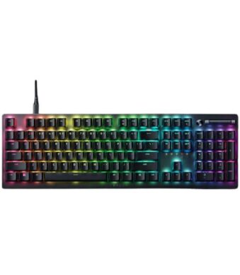 Razer DeathStalker V2 Gaming Keyboard – Clicky Optical Purple Switches