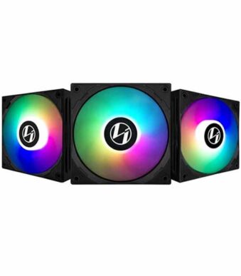 Lian Li ST120 Black 120mm ARGB Cabinet Fan (Triple Pack)