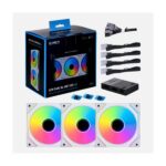 Lian Li Uni Fan SL Infinity 120mm ARGB Case Fans – White