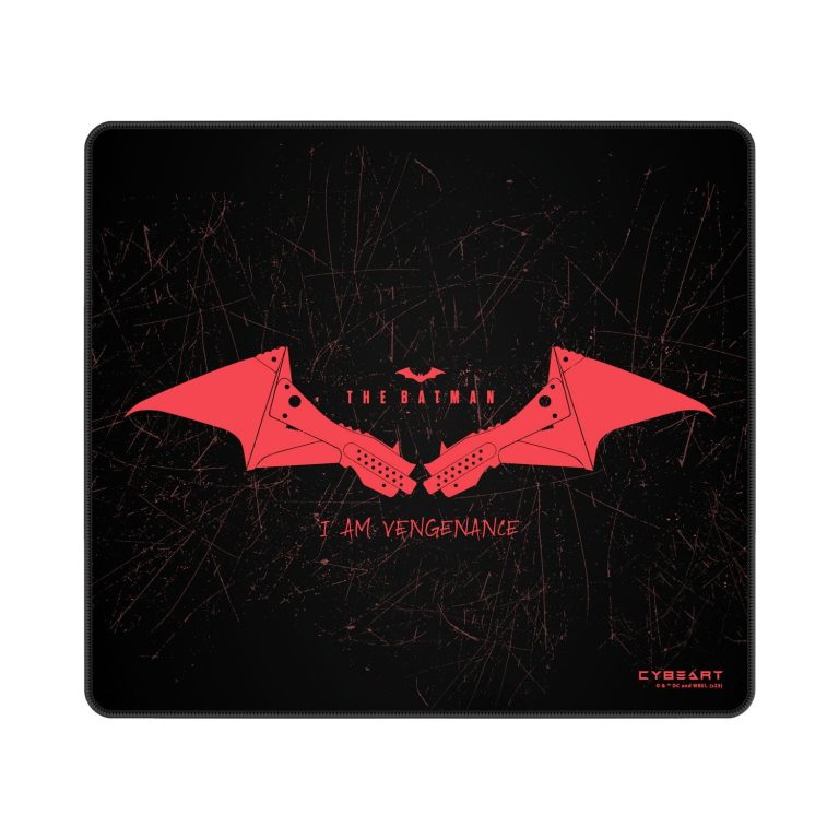 CYBEART | The Batman – DC Comics Gaming Mouse Pad | Large Premium Licensed Gaming Mouse Pad (450 x 350 x 4mm / Rapid Series)