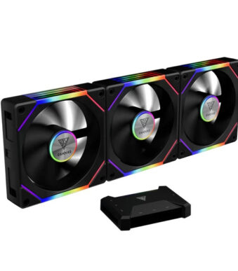 Gamdias Aeolus P2-1203U 120mm ARGB Case Fan