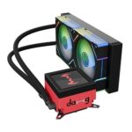 daWg L240 AIO ARGB 240mm CPU Liquid Cooler (Black) - Image 2