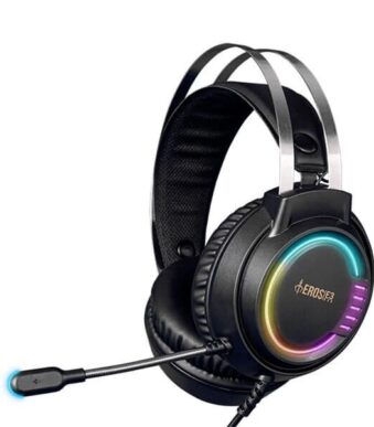 Gamdias Eros E3 RGB Gaming Headset (Black)