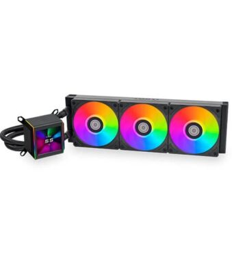 Lian Li Galahad II LCD ARGB 360mm CPU Liquid Cooler (Black)