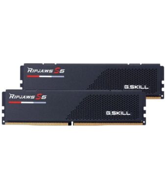 G.Skill Ripjaws S5 64GB (32GBx2) DDR5 6000MHz Desktop RAM (Black)