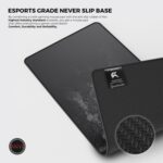 Cybeart | Signature Edition Gaming Desk Mat (XXL - 900x400x4mm) | Waterproof, Never Slip Base, Stitched Edges, Esports Grade - Image 3