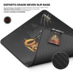 Cybeart | Orangutan Esports Gaming Mouse Pad (Large - 450x400x4mm) | Waterproof, Never Slip Base, Stitched Edges, Esports Grade - Image 3